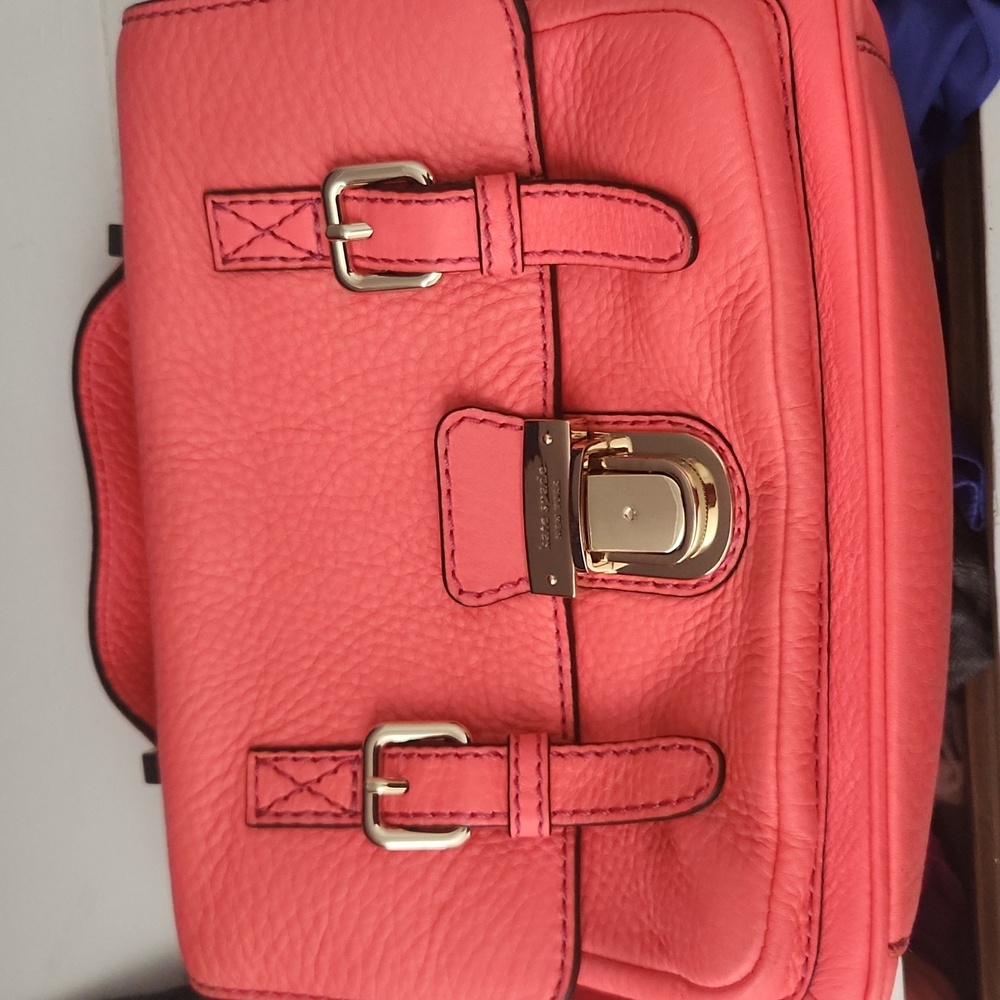Coral Kate spade purse